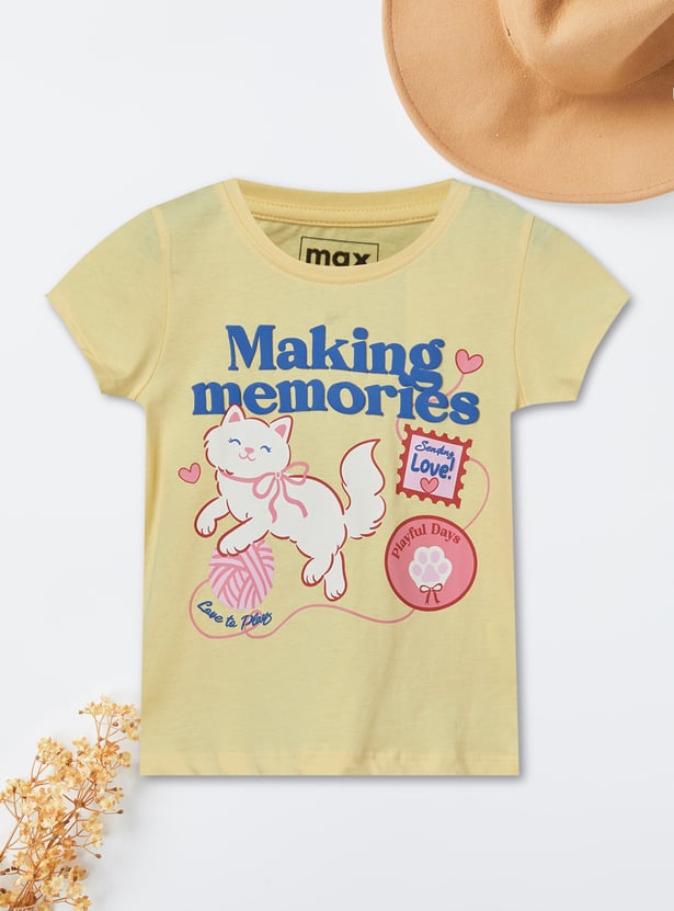 Girls Printed T-shirt