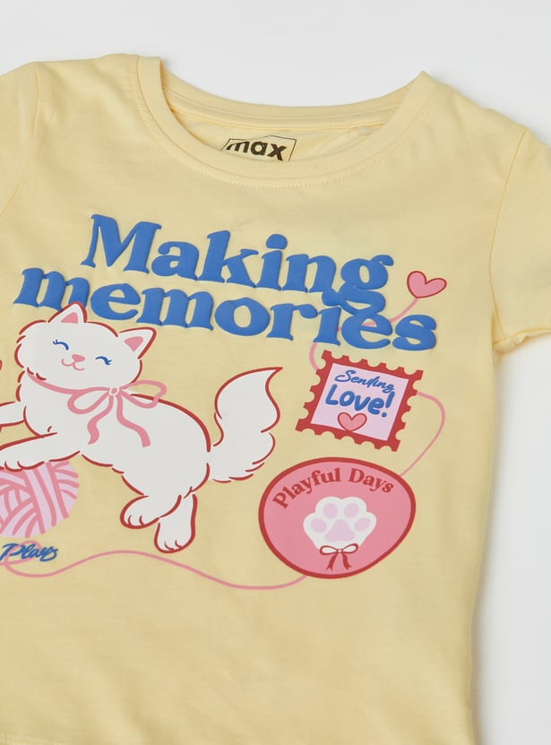 Girls Printed T-shirt