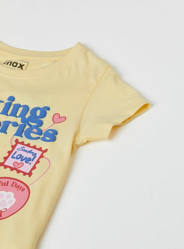 Girls Printed T-shirt
