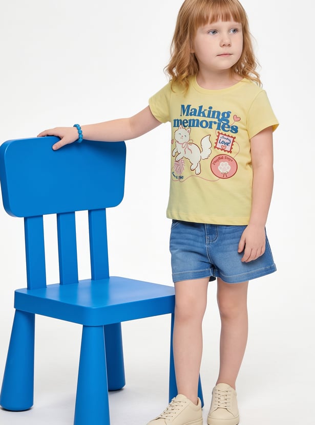 Girls Printed T-shirt