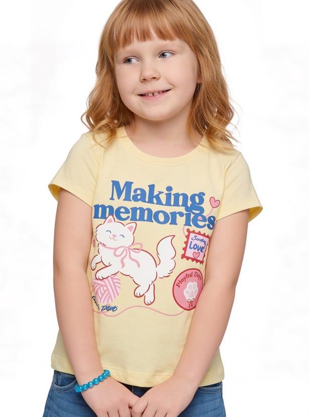 Girls Printed T-shirt