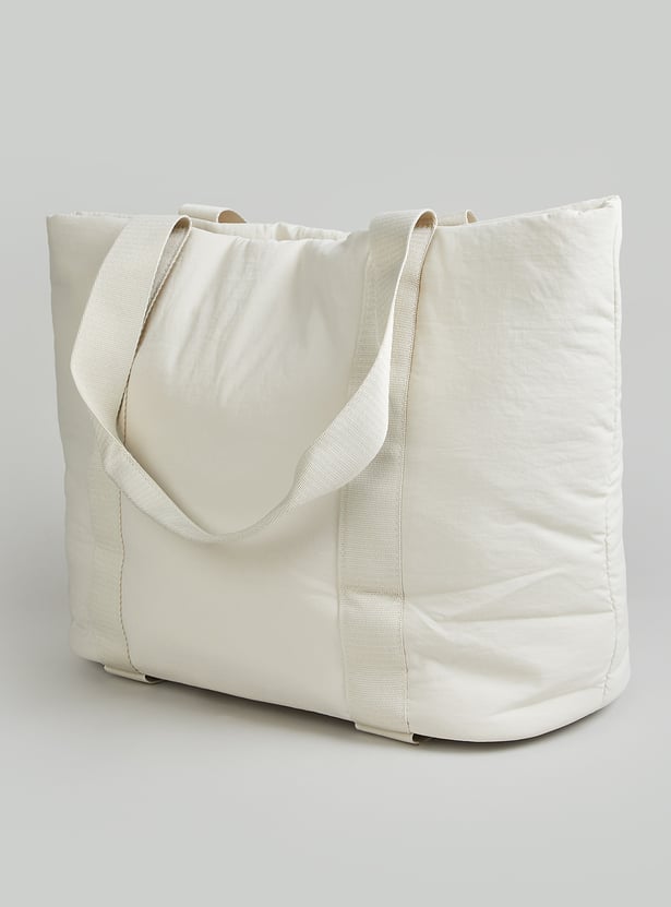 Women Solid Athleisure Gym Bag