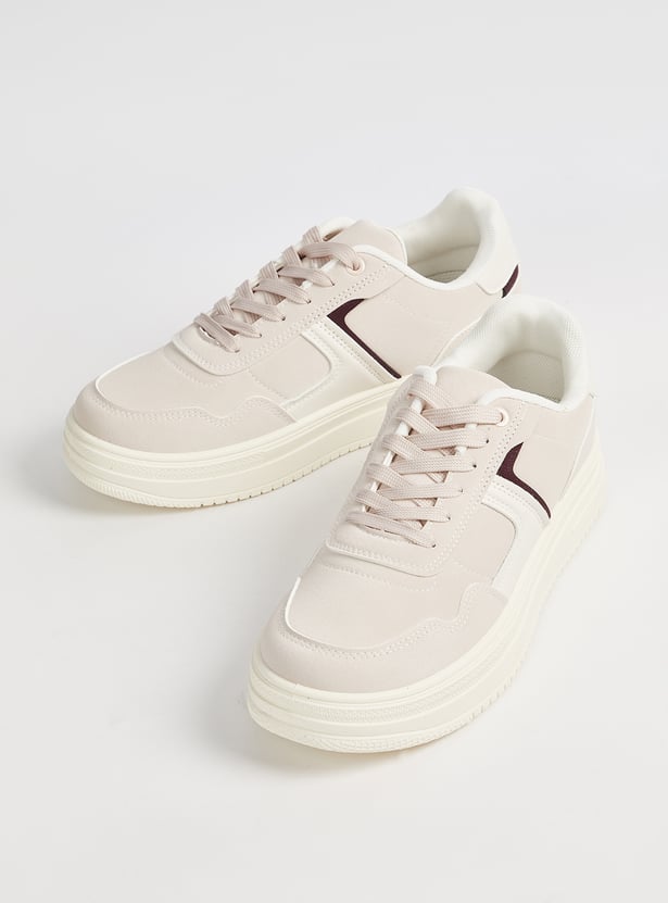 Women Solid Sneakers
