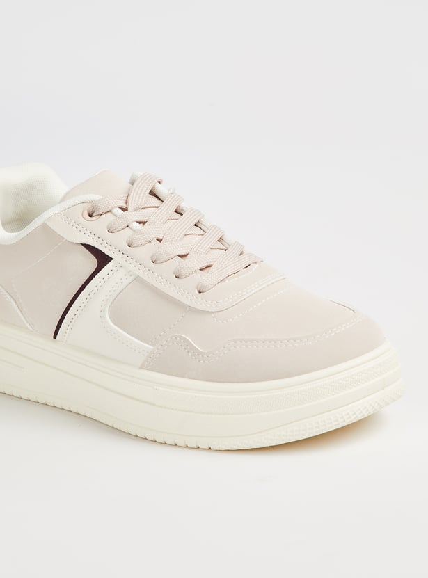 Women Solid Sneakers