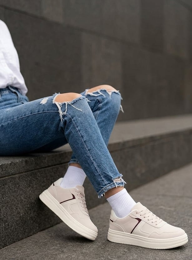 Women Solid Sneakers
