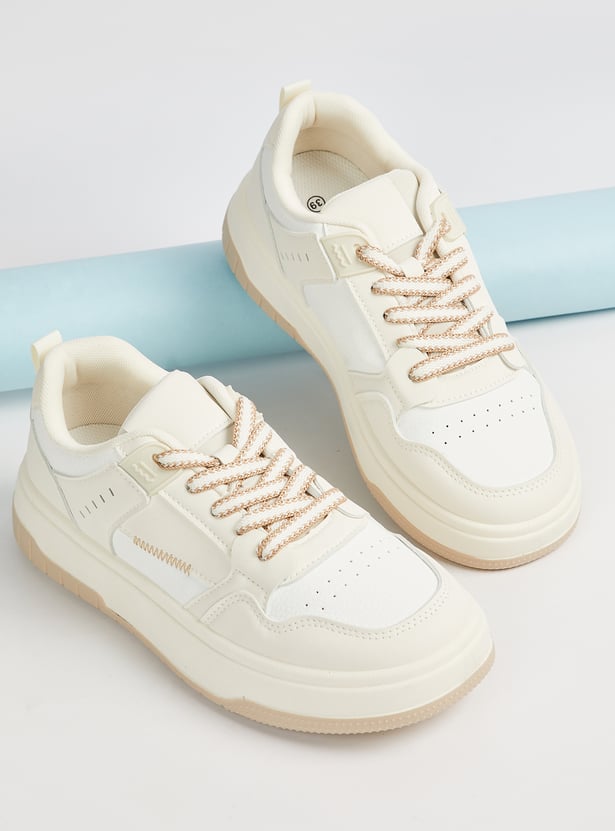 Women Perforated Sneakers