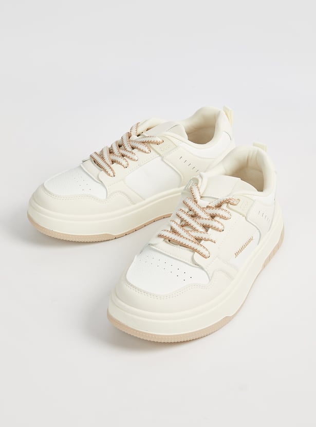 Women Perforated Sneakers