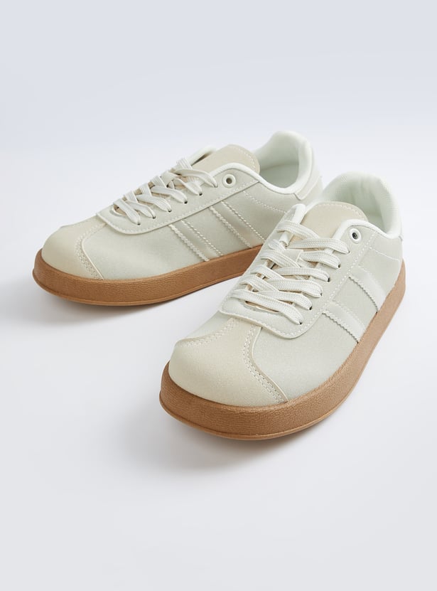 Women Lace-Up Sneakers