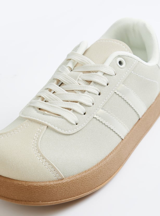 Women Lace-Up Sneakers