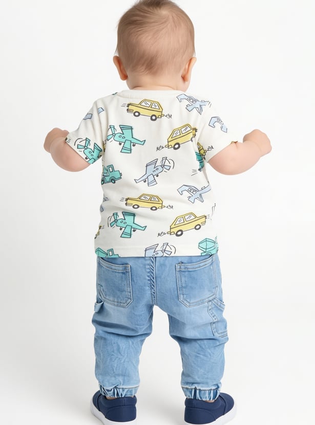 Boys Printed T-shirts - Pack of 3