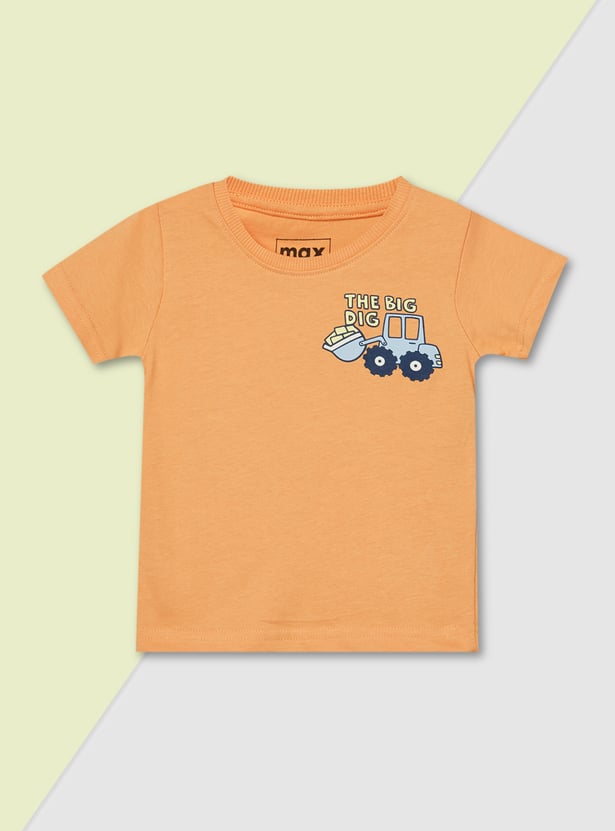 Boys Printed T-shirts - Pack of 3