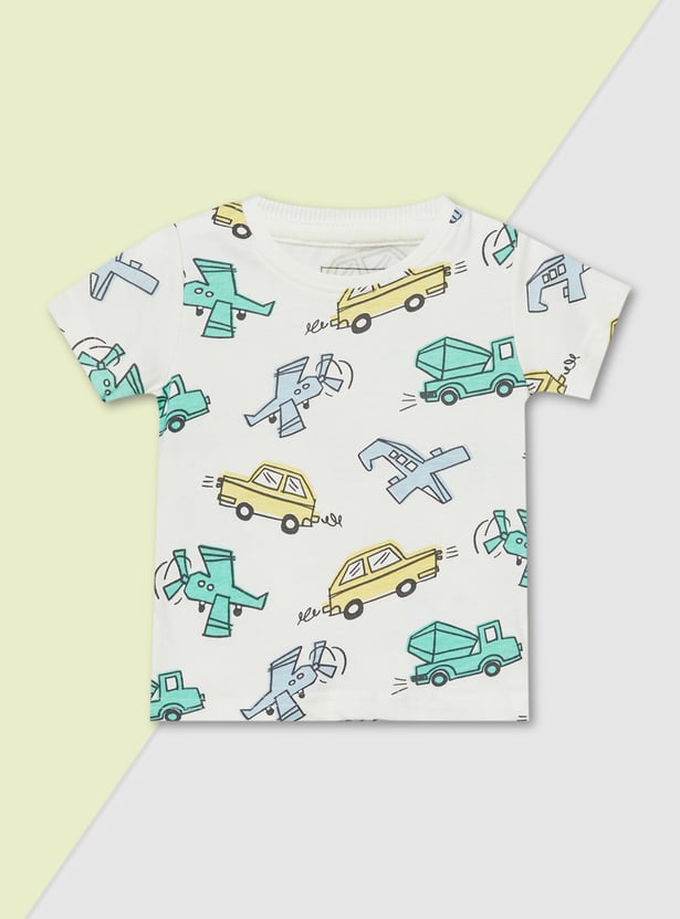 Boys Printed T-shirts - Pack of 3