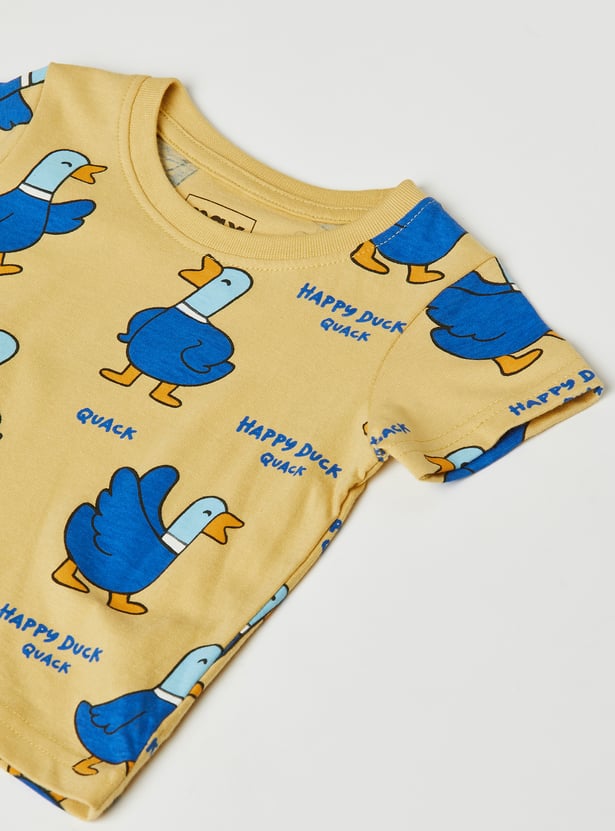 Boys Printed T-shirts - Pack of 3