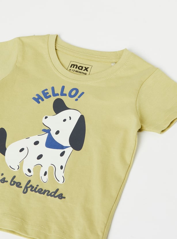 Boys Printed T-shirts - Pack of 3