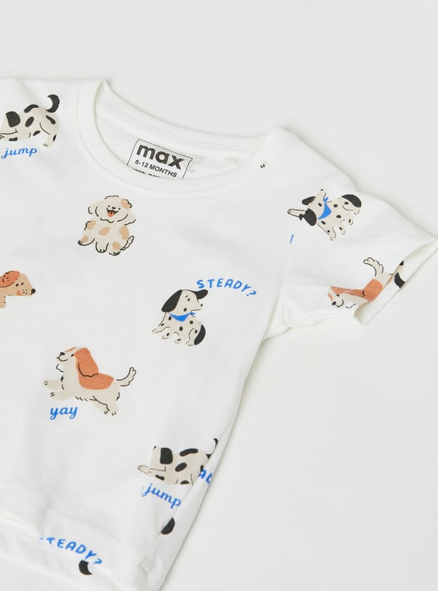 Boys Printed T-shirts - Pack of 3