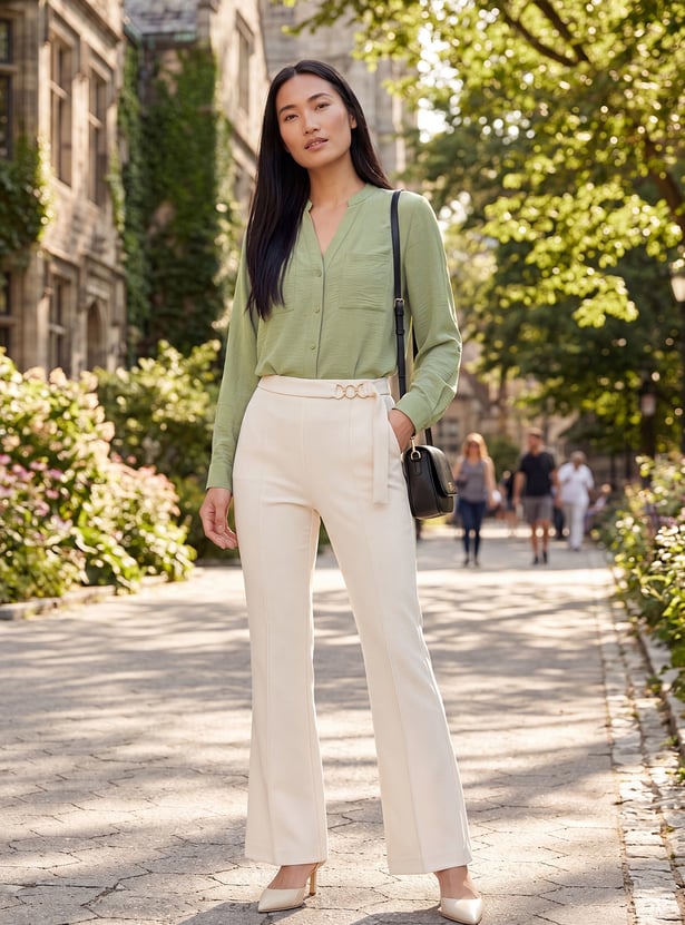 Women Solid Blouse