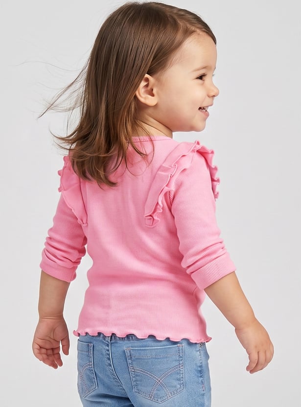 Girls Printed Tops - Pack of 2
