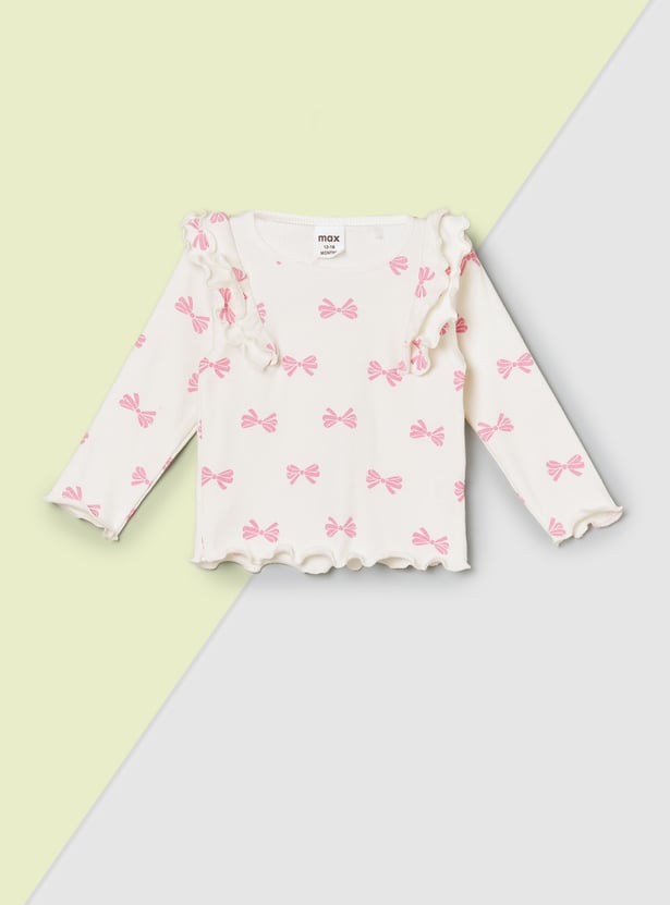Girls Printed Tops - Pack of 2