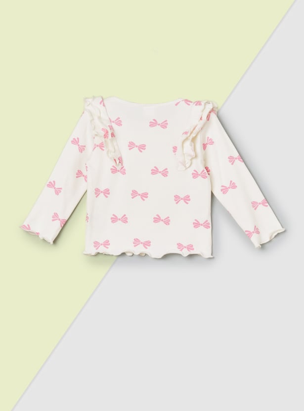 Girls Printed Tops - Pack of 2