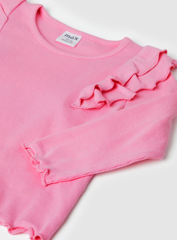 Girls Printed Tops - Pack of 2