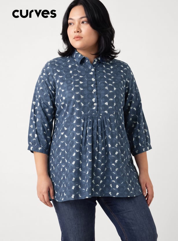 Women Printed A-line Kurti