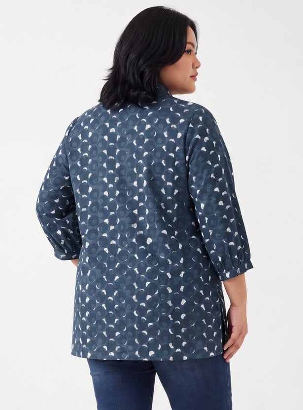 Women Printed A-line Kurti