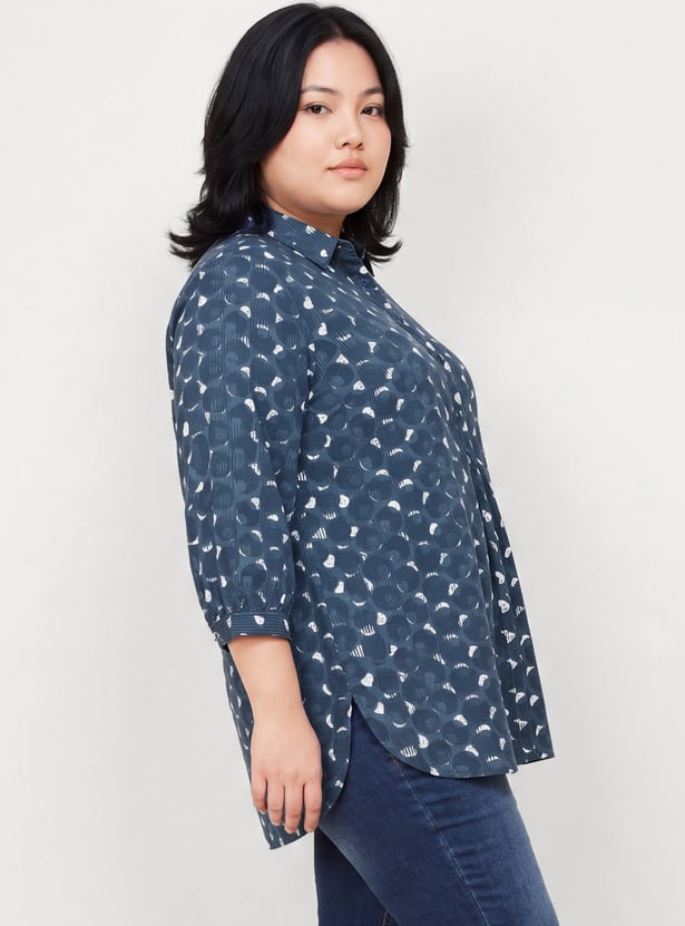 Women Printed A-line Kurti