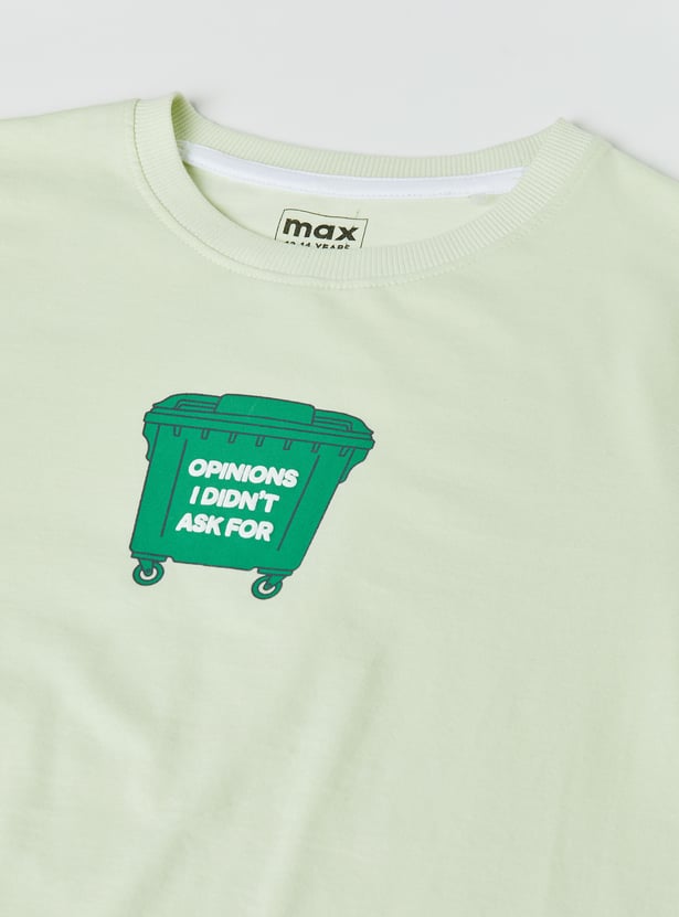 Boys Graphic Print T-shirt