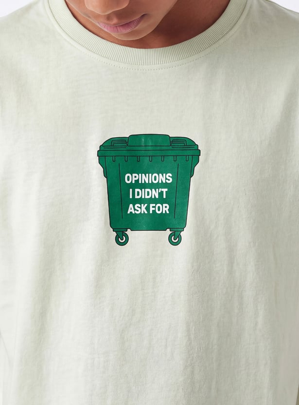 Boys Graphic Print T-shirt