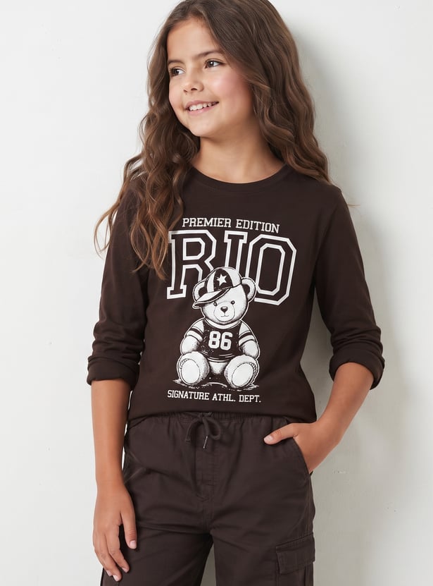 Girls Printed T-shirt