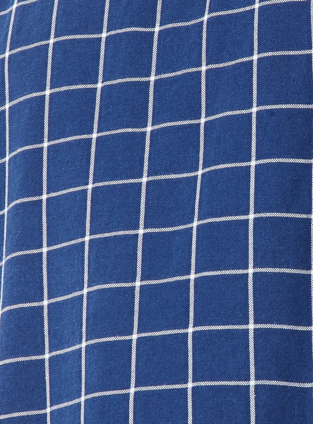 Men Checked Regular Fit Shirt