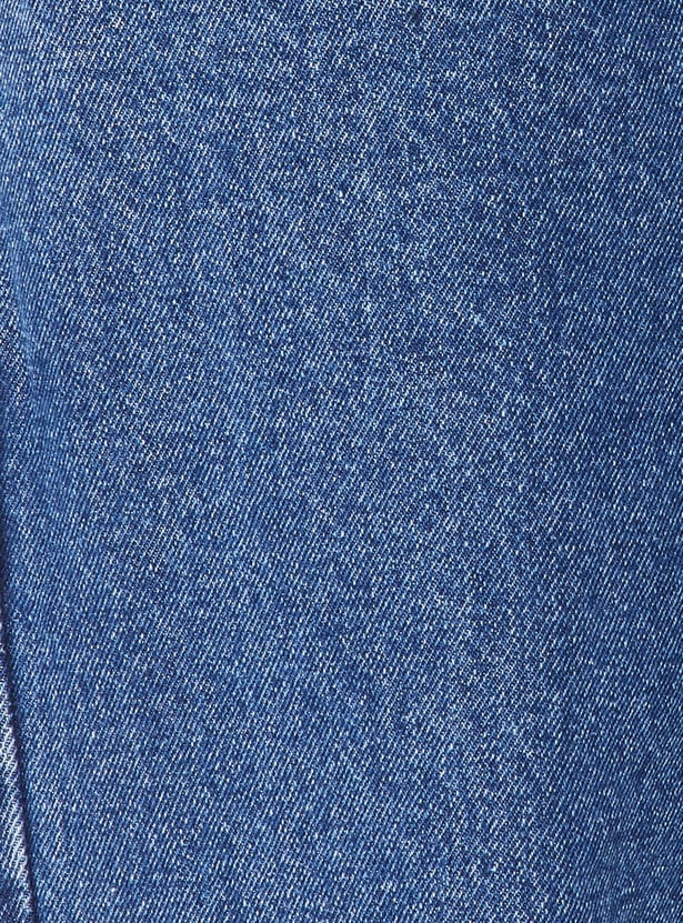 Men Solid Wash Relaxed Fit Jeans