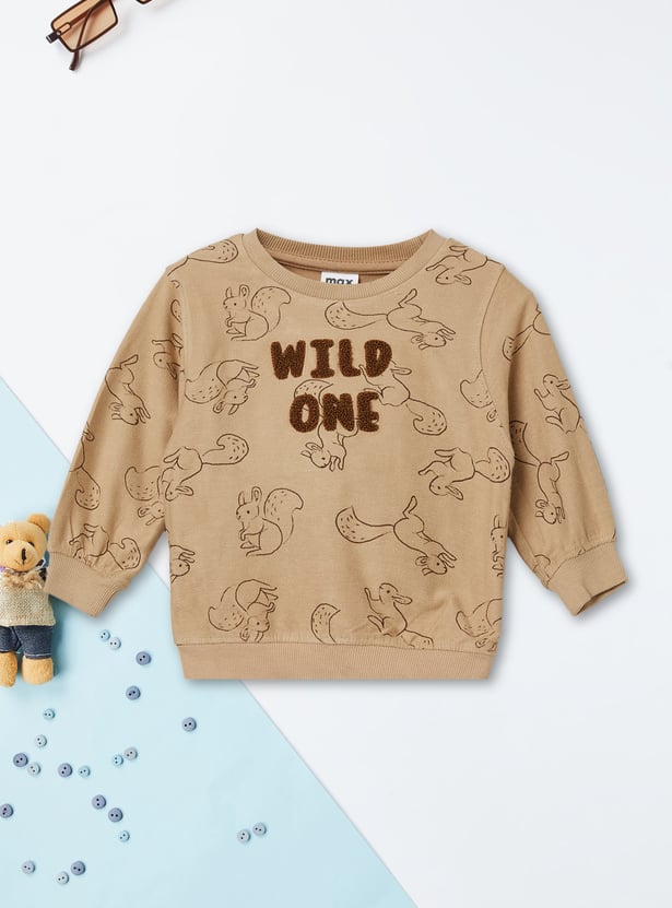 Boys Printed Trousers Set