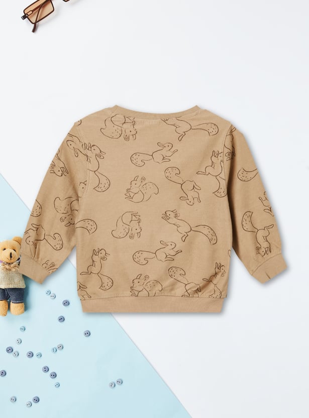 Boys Printed Trousers Set