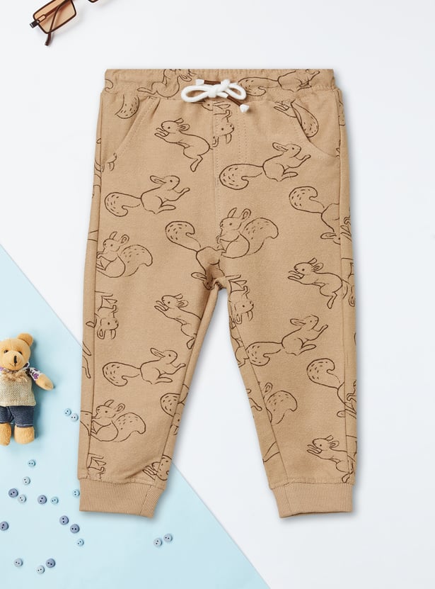 Boys Printed Trousers Set