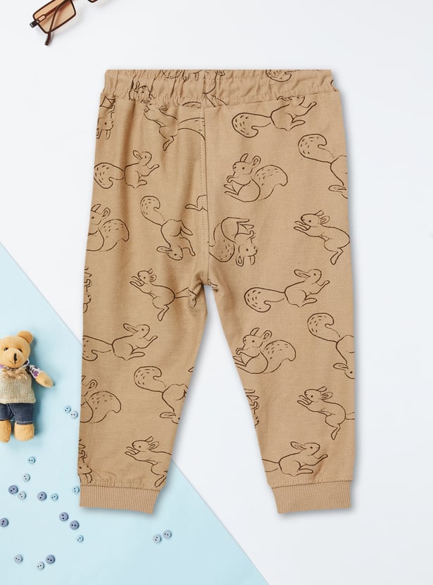 Boys Printed Trousers Set