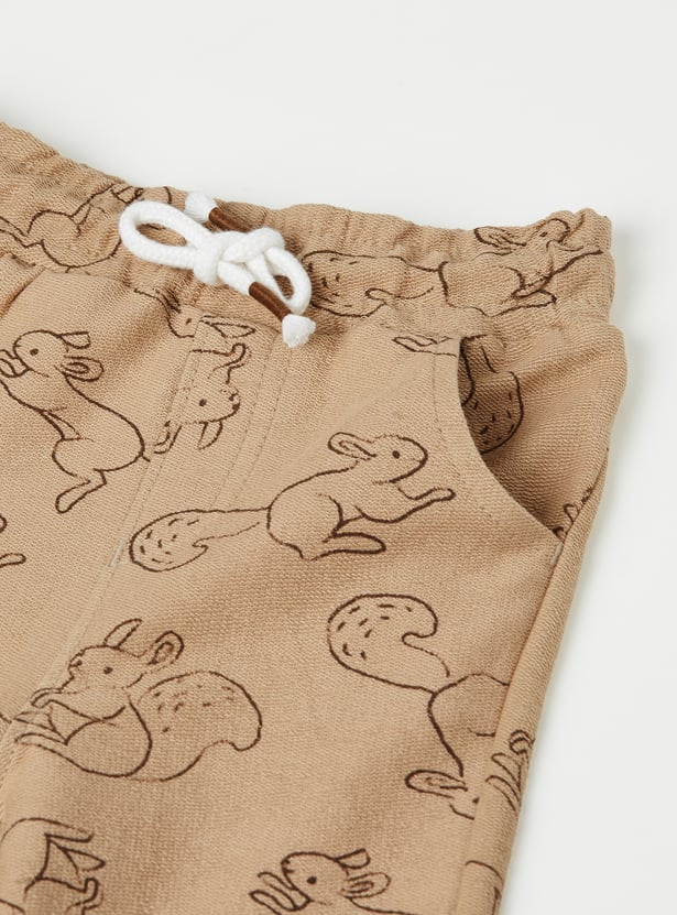 Boys Printed Trousers Set