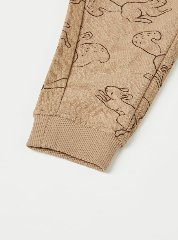 Boys Printed Trousers Set