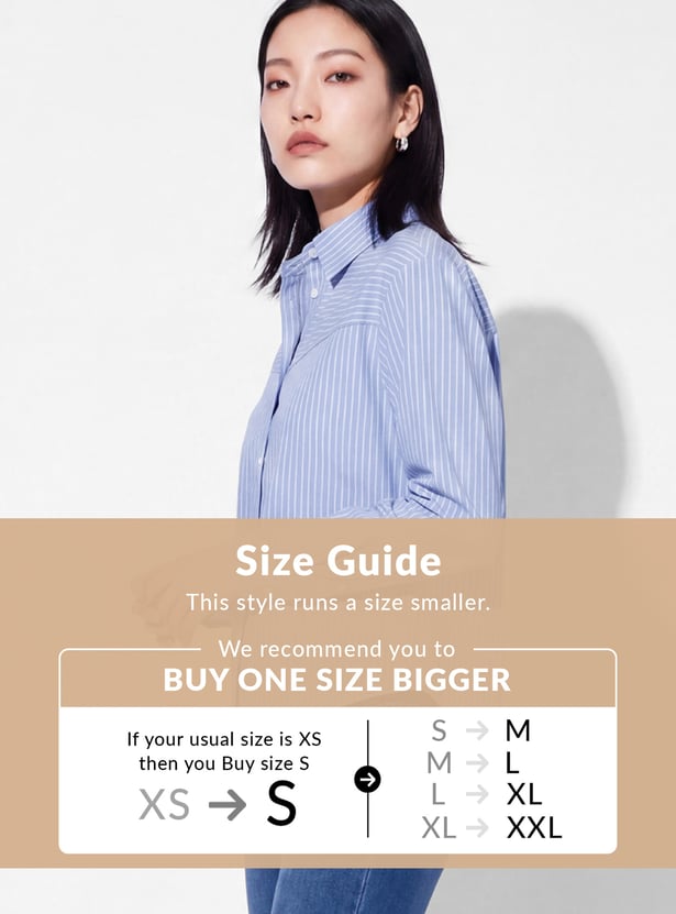 URB_N Women Striped Shirt