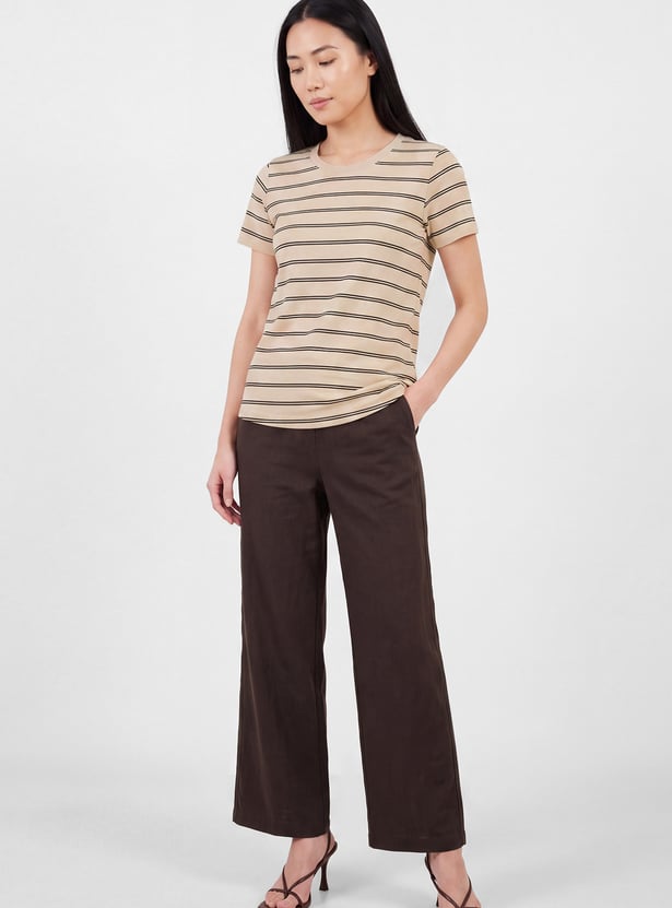Women Striped T-shirt