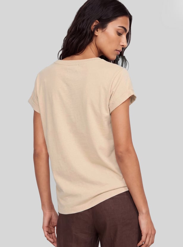 Women Floral Print T-shirt