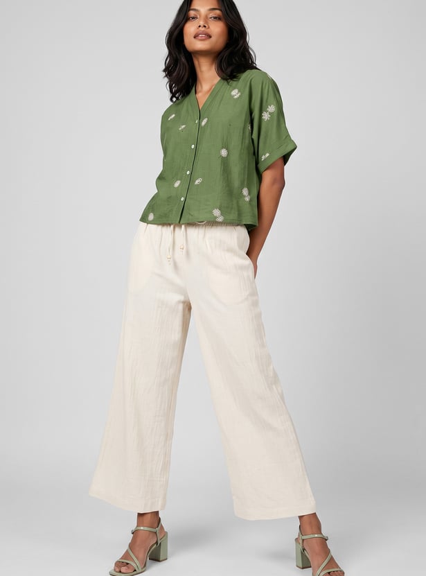 Women Embroidered Top