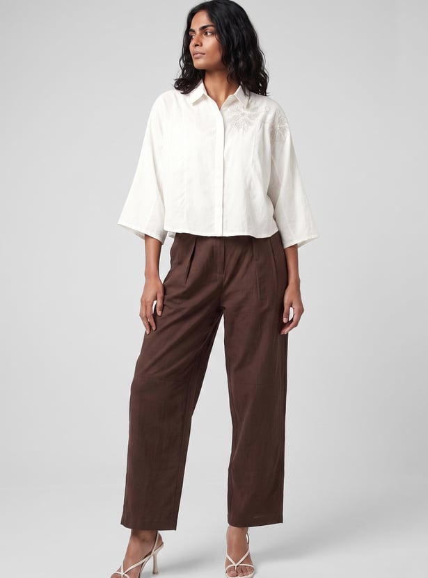 Women Embroidered Shirt