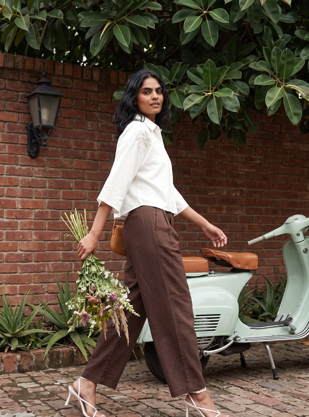 Women Embroidered Shirt