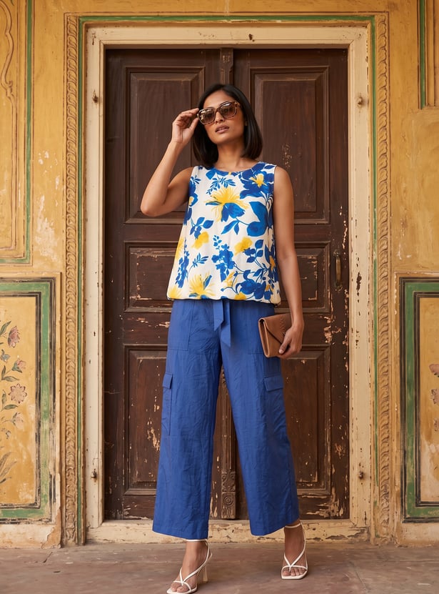 Women Floral Print Top