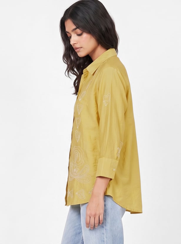 Women Embroidered Shirt