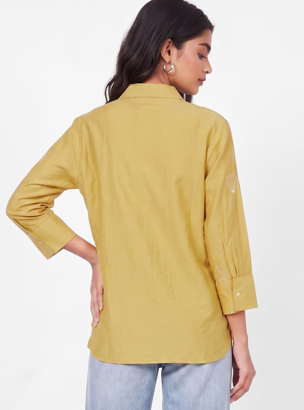 Women Embroidered Shirt
