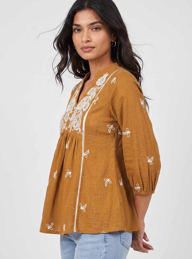 Women Embroidered Tunic