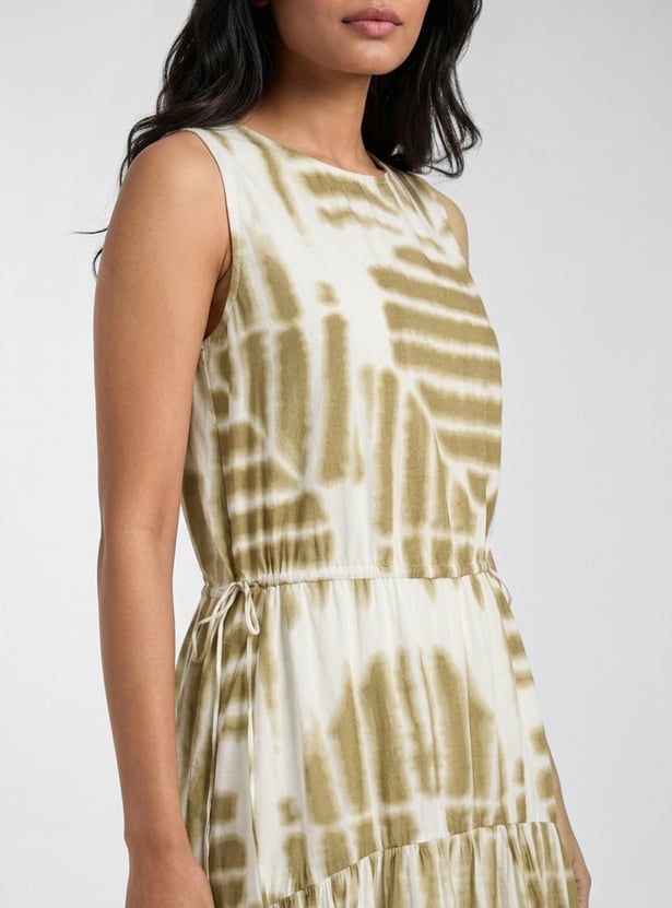 Women Printed Midi Dress