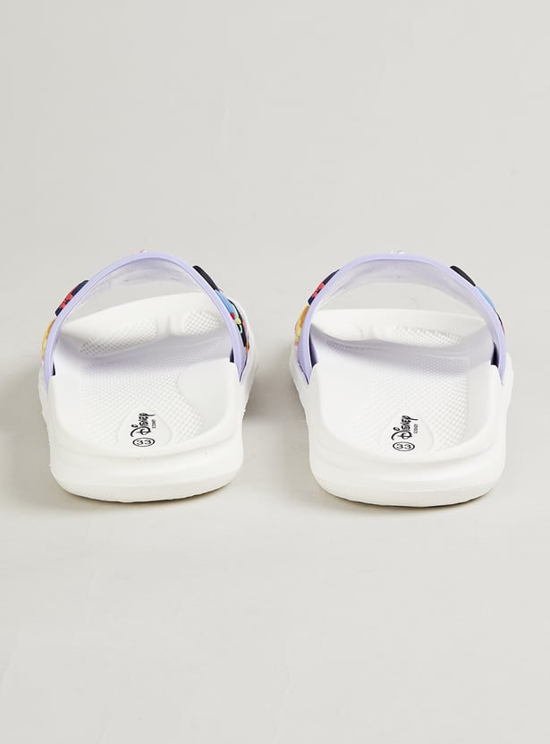 Girls Disney Printed Sliders
